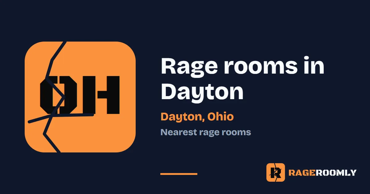Rage Rooms and Smash Rooms Near Dayton, Ohio