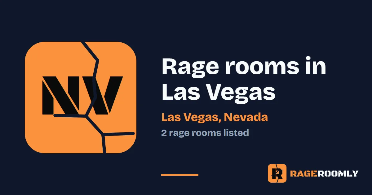 Rage Rooms and Smash Rooms in Las Vegas, Nevada