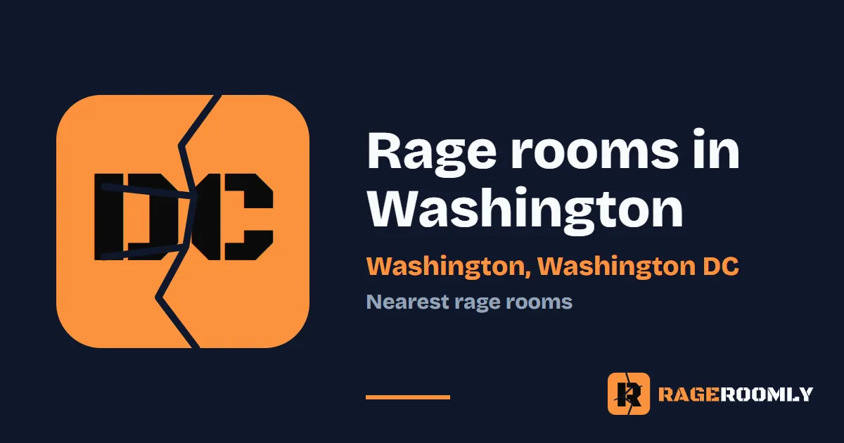 Rage Rooms and Smash Rooms Near Washington, DC